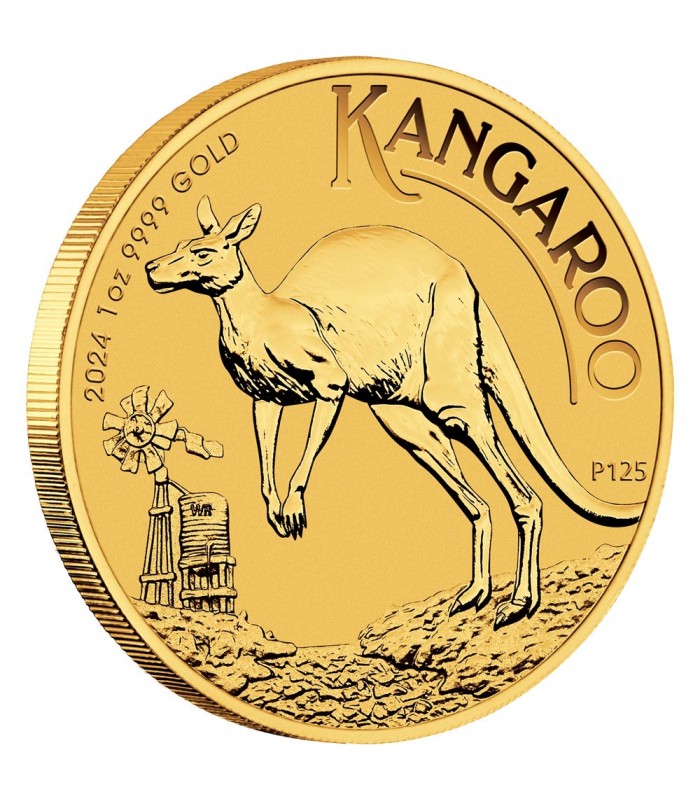 Kangaroo 1oz Gold Bullion Coin-2024