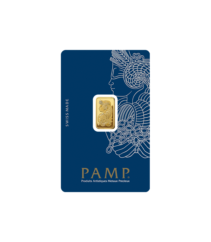 PAMP 2.5 Gram Gold Bar