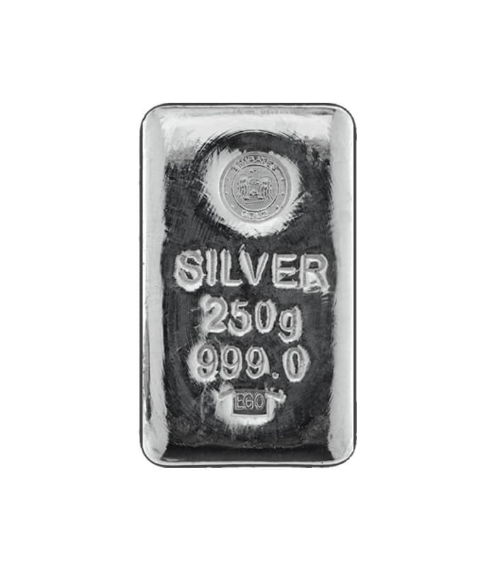 Emirates 250 Gram Silver Bars