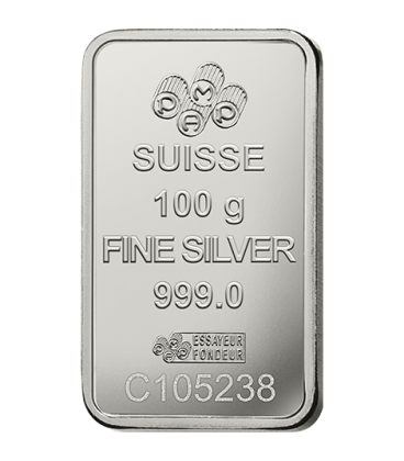PAMP 100 Gram Silver Bar